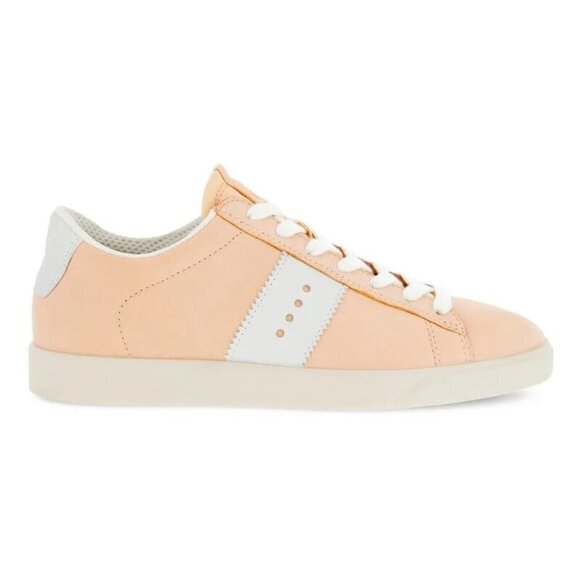 Ecco BNWOT "Street Lite" lace up sneaker peach /pink women sz 39 NEW - Picture 1 of 7